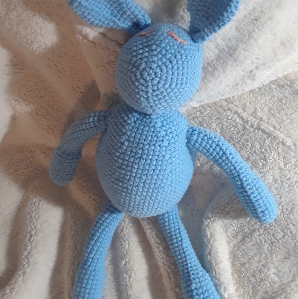 Blue Bunny Hand Made